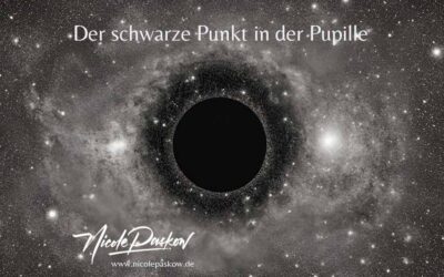 Der schwarze Punkt in der Pupille