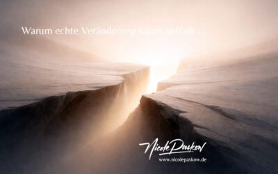 Warum echte Veränderung kaum auffällt