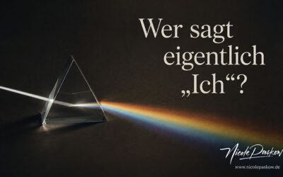 Wer sagt eigentlich – Ich?